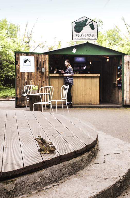 Downtown Forest Hostel & Camping Vilnius Exterior photo